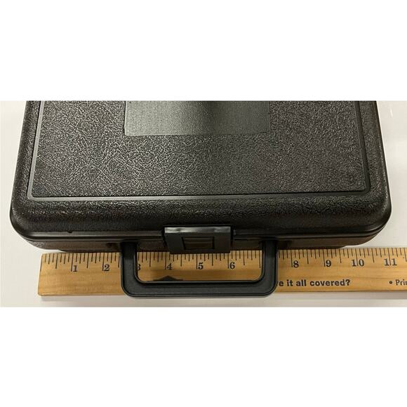 Platt 207 Customizable Black Protective Case 10-1/2"X 7" X 3" wPrecut Cubed Foam - Picture 9 of 10